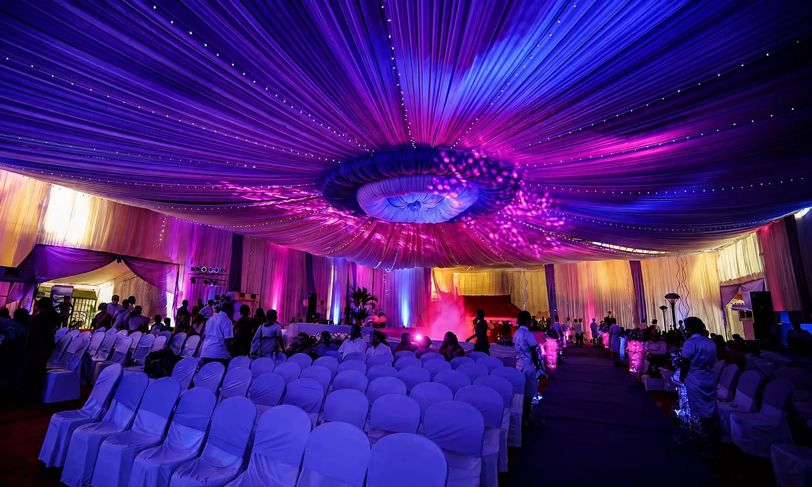 Wedding setup